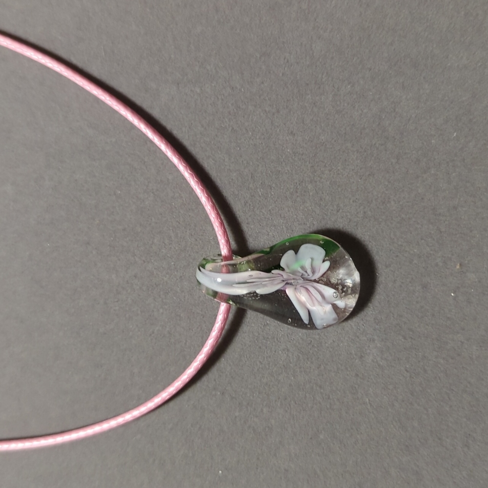 Small Lampwork Glass Necklace